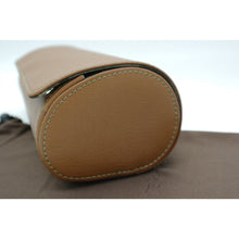 Load image into Gallery viewer, Brown Saffiano Leather Watch roll
